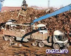 Житель Камчатки сдал угнанный грузовик в металлолом !