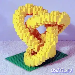Математические скульптуры из LEGO Математические скульптуры из LEGO