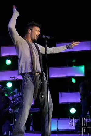 Фотографии с концерта Ricky Martina в Москве