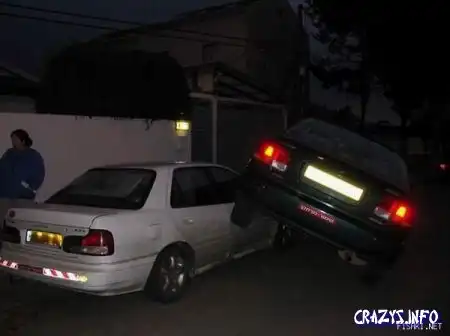 Парковалась?
