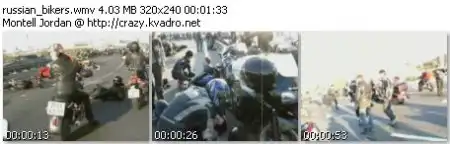 Столкновение байкеров