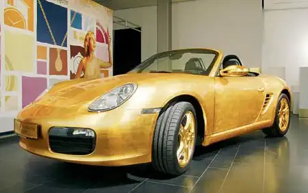 Porshe из золота