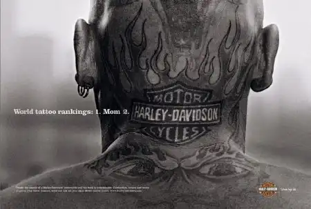 Harley-Davidson продолжает легендарную рекламную кампанию Live by it