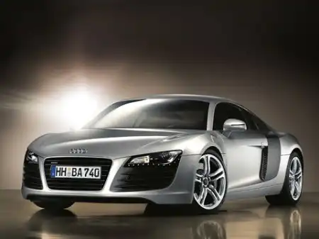 Автовыставка в париже: Суперкар Audi R8