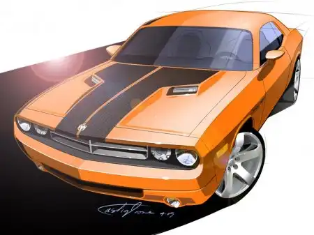 Sketches of cars