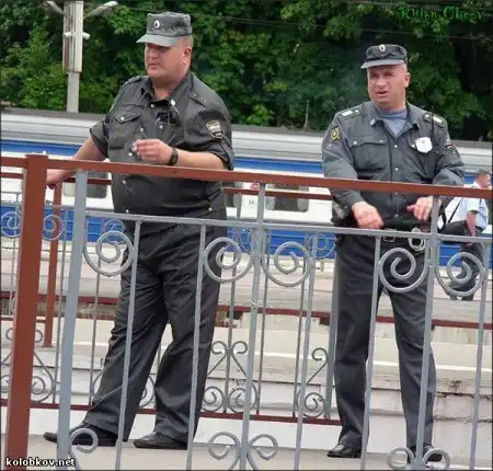курьезные фотки милиционеров)