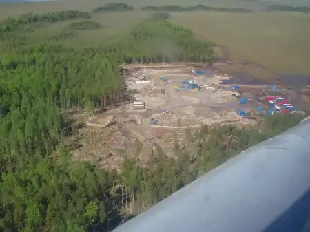 На нефтегазовом месторождении