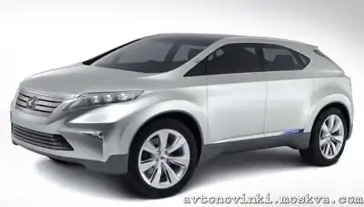 Lexus LF-X Concept (2 фото) Lexus LF-X Concept (2 фото)