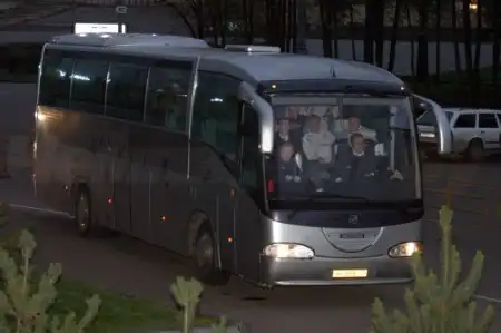 Тренировка сборной Англии по футболу