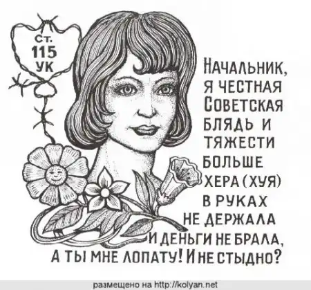 Татуировки которые накалывают в тюрьмах проституткам