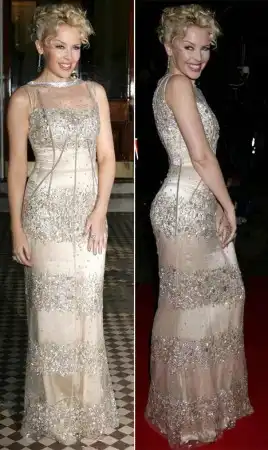 Кайли Миноуг в платье от Сваровски за миллион долларов