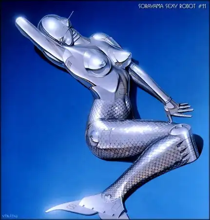 Работы художника Hajime Sorayama. vol. 4
