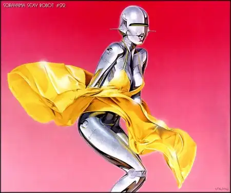 Работы художника Hajime Sorayama. vol. 4