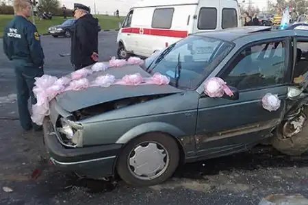 Аварийная свадьба.