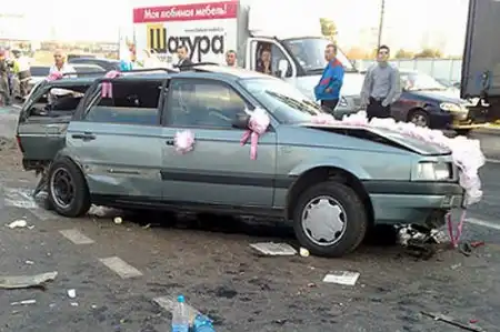 Аварийная свадьба.