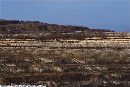 Коркино. Самый глубокий в мире угольный разрез.