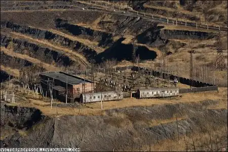 Коркино. Самый глубокий в мире угольный разрез.