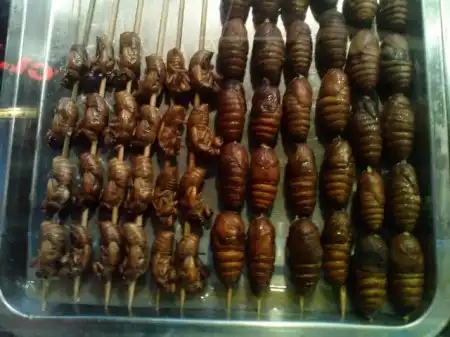 Шашлык в Китае (3 фото)
