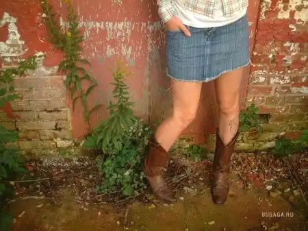 In her shoes
