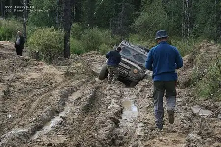 По бездорожью Сибири (34 фото)
