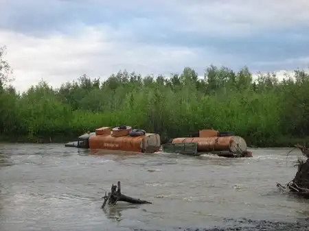 По бездорожью Сибири (34 фото)