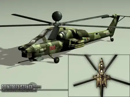Боевой вертолет поддержки Ми-28 (Россия)