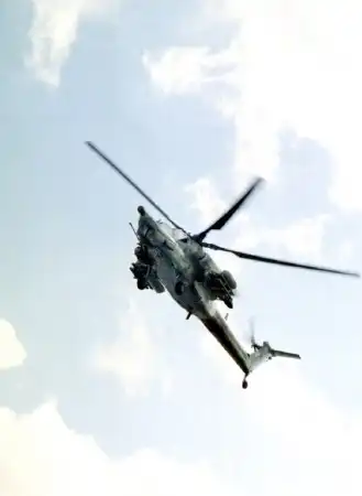 Боевой вертолет поддержки Ми-28 (Россия)