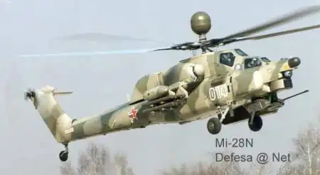 Боевой вертолет поддержки Ми-28 (Россия)