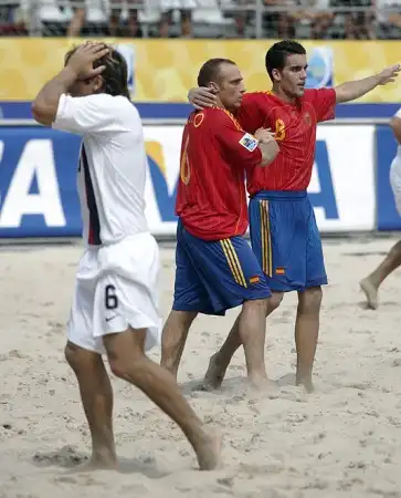 Чемпионат мира по пляжному футболу, Рио-де-Жанейро, пляж Копакабана.