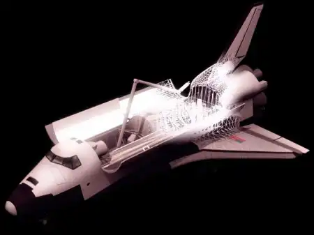 3D модель - Космический челнок "шатл"