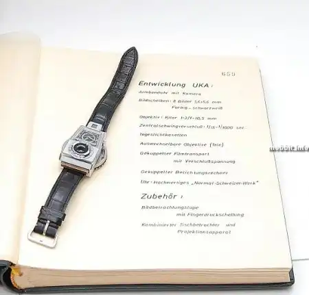 Kilfitt UKA 659 – единственные в своем роде часы 60-х годов с камерой