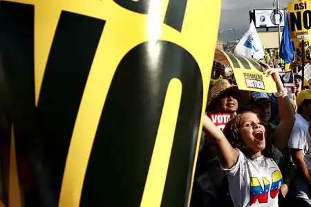 Марш несогласных в Венесуэле 