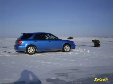 Первый выезд на лед, рыбалка:))