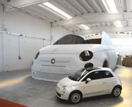 Fiat 500 на Болонском Автосалоне Bologna Motor Show 2007 