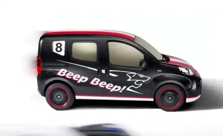 Peugeot показал свой минивэн Bipper Beep Beep.