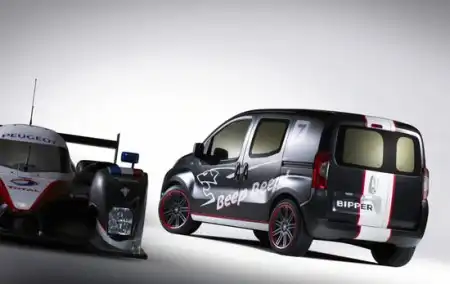 Peugeot показал свой минивэн Bipper Beep Beep.