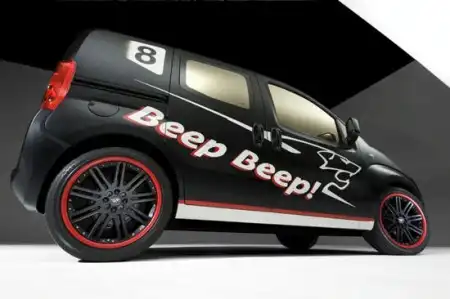 Peugeot показал свой минивэн Bipper Beep Beep.