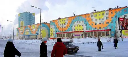 Разноцветные дома