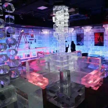 Ледяное кафе “Ice Lounge” в Дубаи
