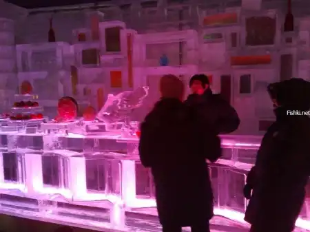 Ледяное кафе “Ice Lounge” в Дубаи