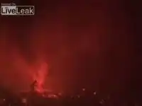 Торнадо + лесной пожар