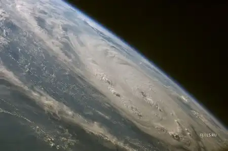 Озоновая дыра из космоса