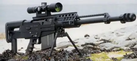 Крупнокалиберная снайперская винтовка Accuracy International AS50 (Великобритания)