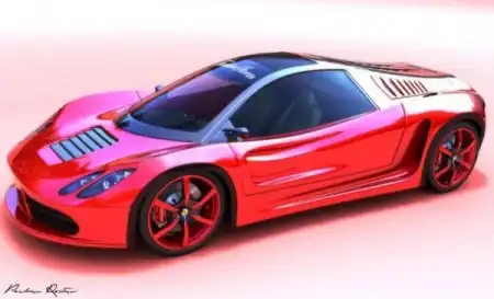 Ferrari Adonai F-800 Concept в 3Dstudio Max V.9