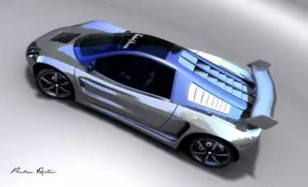 Ferrari Adonai F-800 Concept в 3Dstudio Max V.9