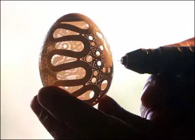 Резьба по яйцам