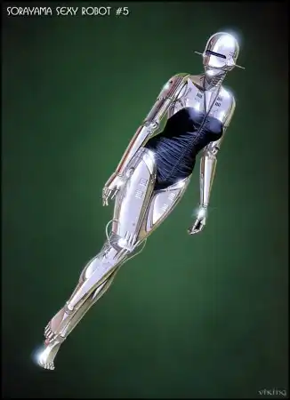 Работы художника Hajime Sorayama. vol. 3
