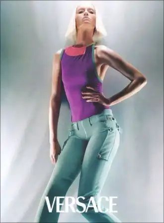 Amber Valletta для Versace