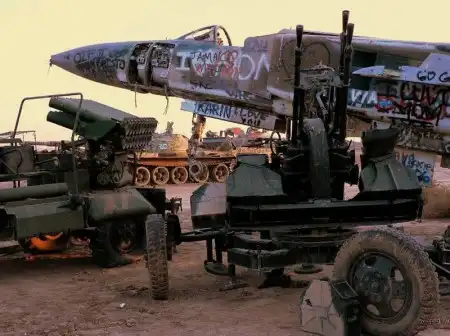 Заброшеная военная база в Ираке