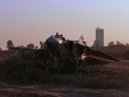 Заброшеная военная база в Ираке